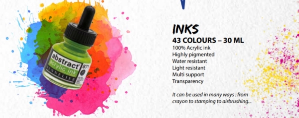 Sennelier Abstract Ink 30 ml Acrylfarbe, in verschiedenen Farben (GP 1L= 223,33€)